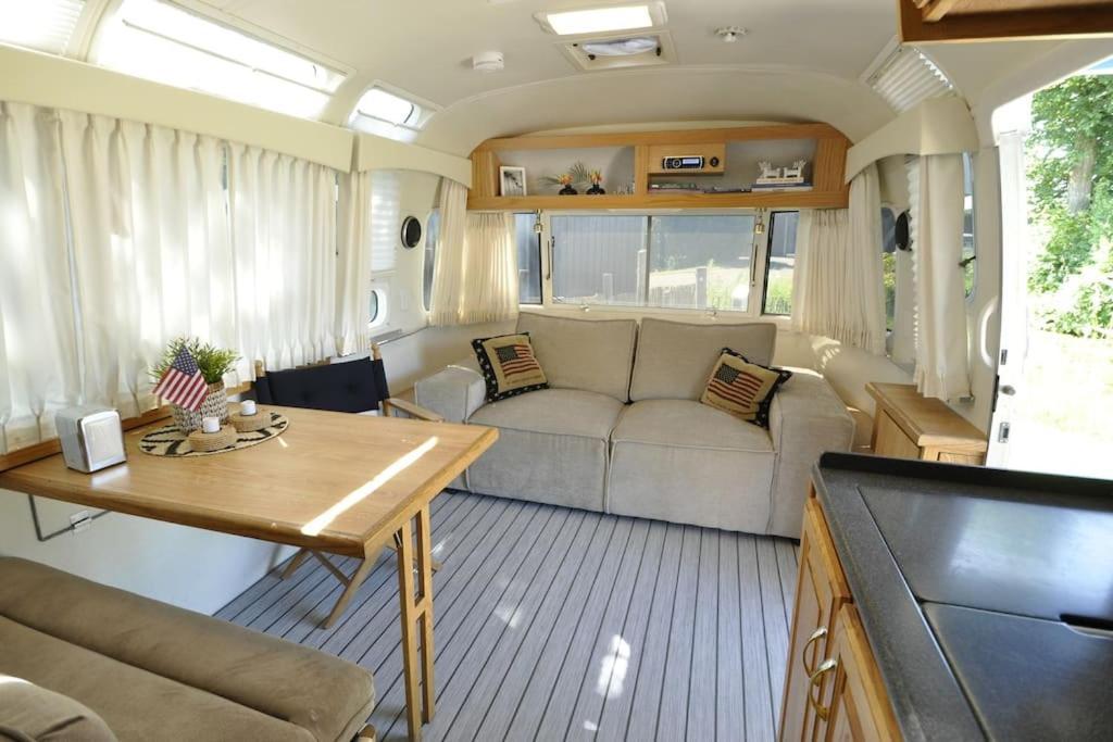 Airstream Retro Usa Caravan Earnewâld Exterior foto